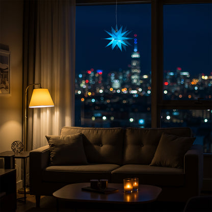 Moravian Mini Star 7" Azure