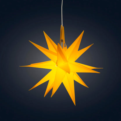 Moravian Mini Star 7" Yellow