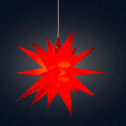 Moravian Star 12" Red
