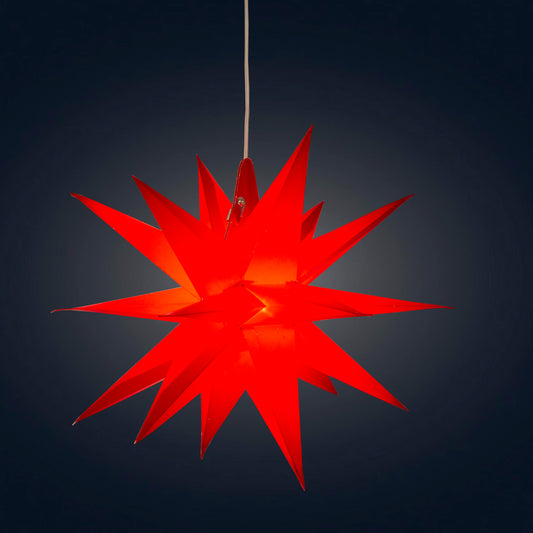 Moravian Star 12" Red