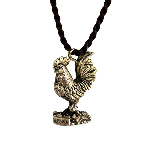 Rooster “Gai Tor” Protective Pendant