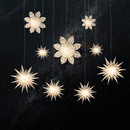 Snowflake Ice Star - 8, 12 or 16 inch