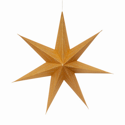 Prima Dottie 7 Pointer 23 inch Gold Glitter