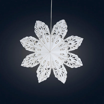 Snowflake Ice Flower - 8, 12 or 16 inch