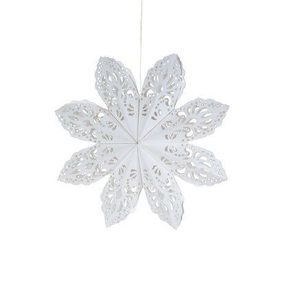 Snowflake Ice Flower - 8, 12 or 16 inch