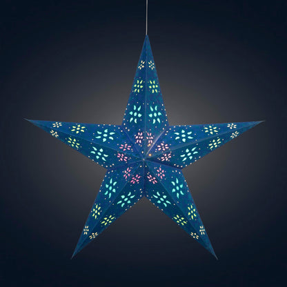 Siklon 5 Pointer 24" blue w/ glitter