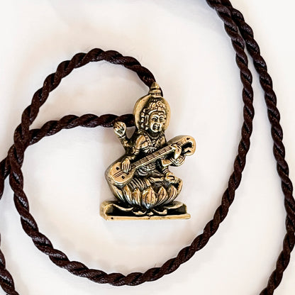 Saraswati Pendant Necklace