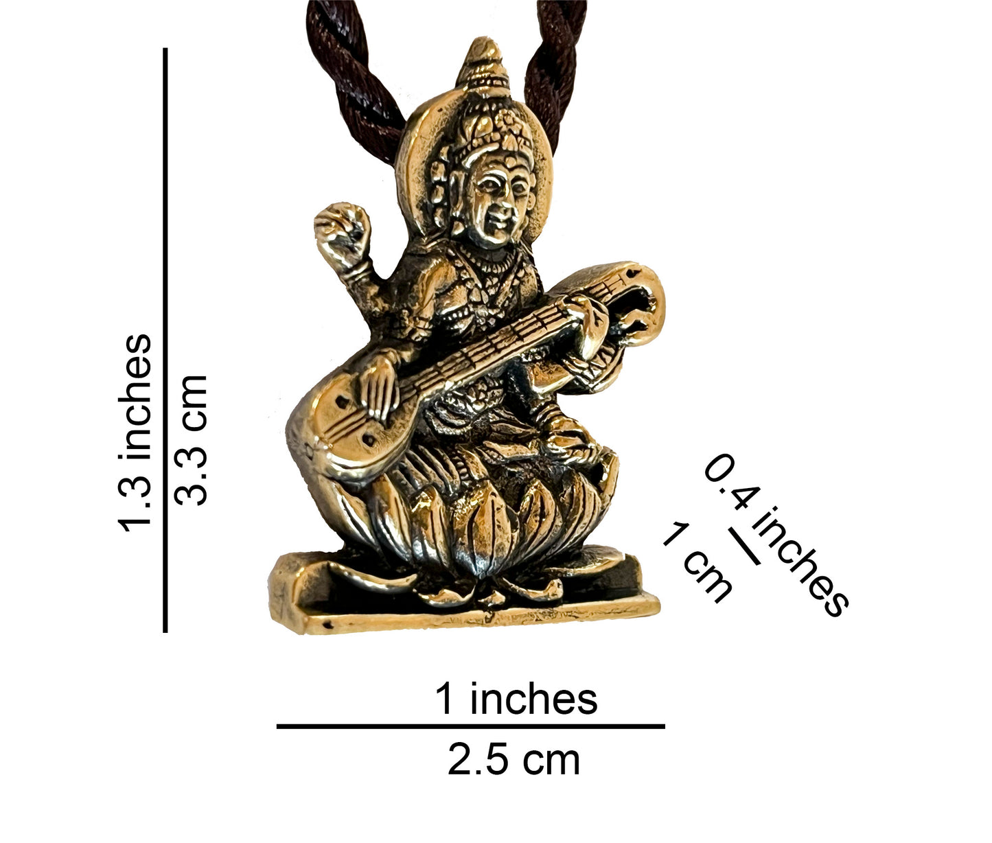 Saraswati Pendant Necklace