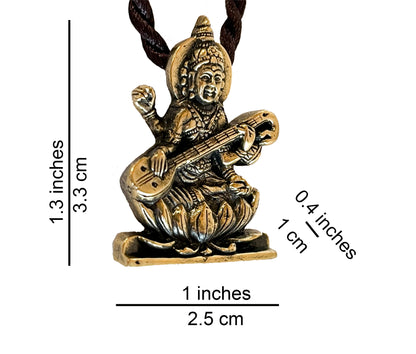 Saraswati Pendant Necklace