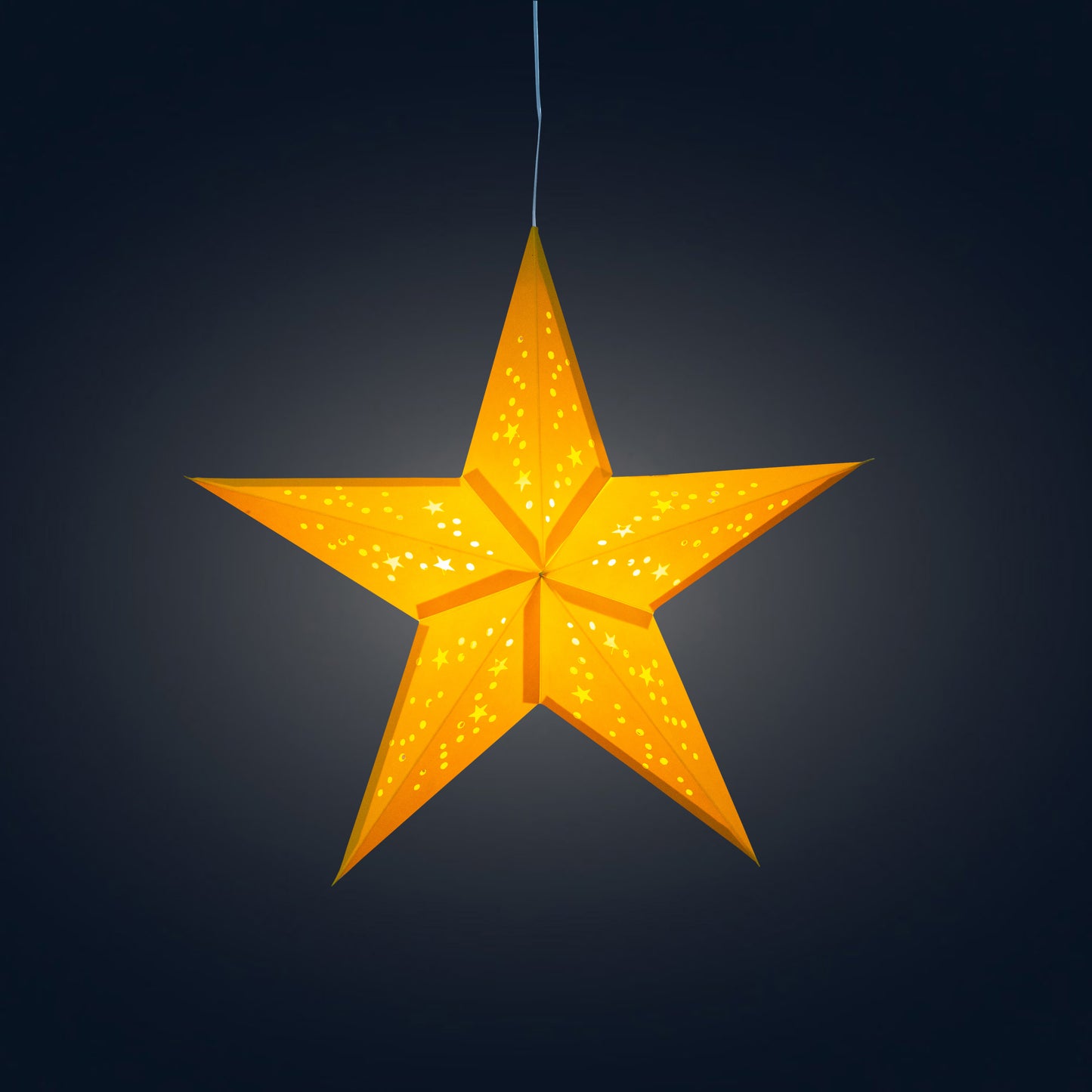 Twinkle Star 5 Point 15" Yellow