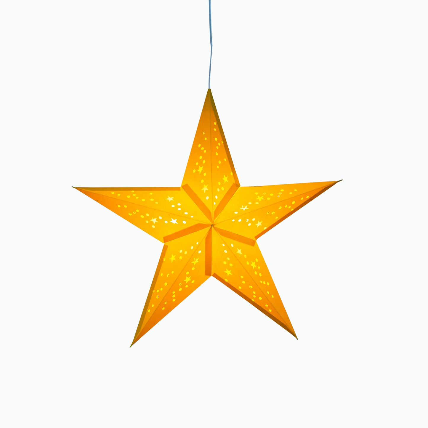 Twinkle Star 5 Point 15" Yellow