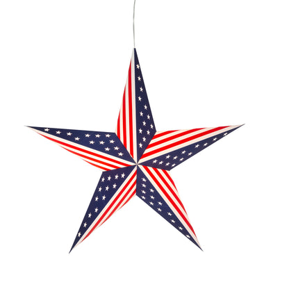 Unity - American USA Flag Star 5 Point 15"