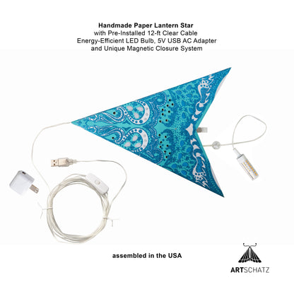 Varsha 5 Pointer 24" Aqua