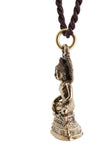 Artschatz - Sukhothai Bhumisparsha mudra Earth-Touching Golden Buddha Thai Amulet Pendant