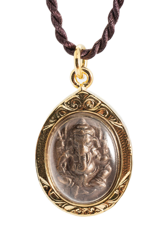 Ganesh with Shiva Amulet Hindu Ganesh Pendant