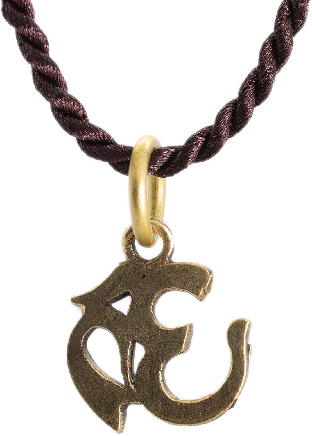 OM Pendant Necklace (0.5 inch)