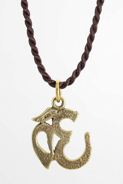 OM Pendant Necklace (1 inch)