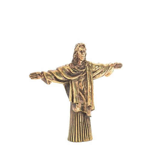 Jesus - Brass Small Statuette