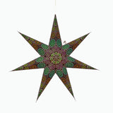 Kaleidoscope 7 Pointer 23 inch Black / Green