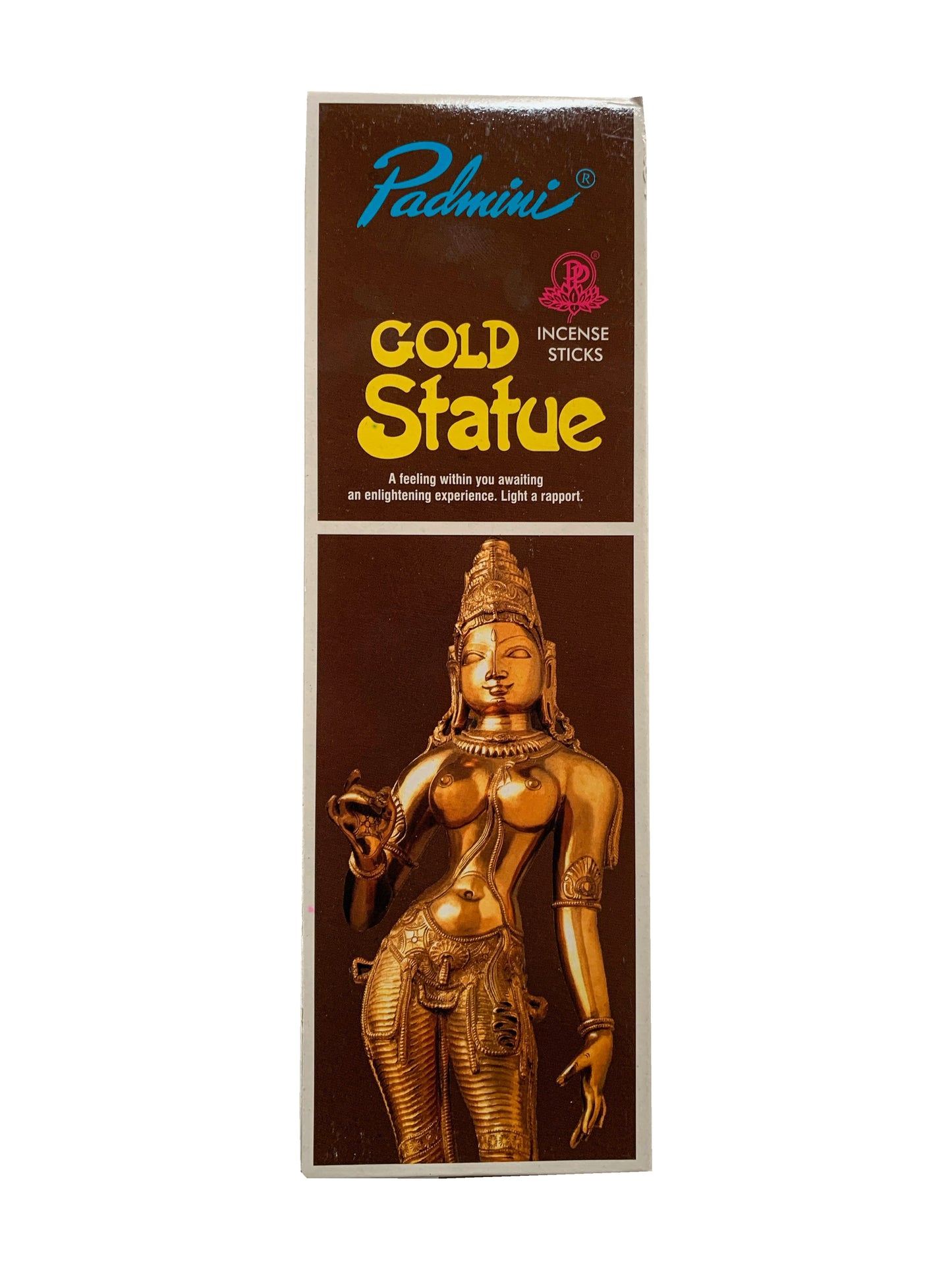 Gold Statue ~ Padmini  Incense Sticks