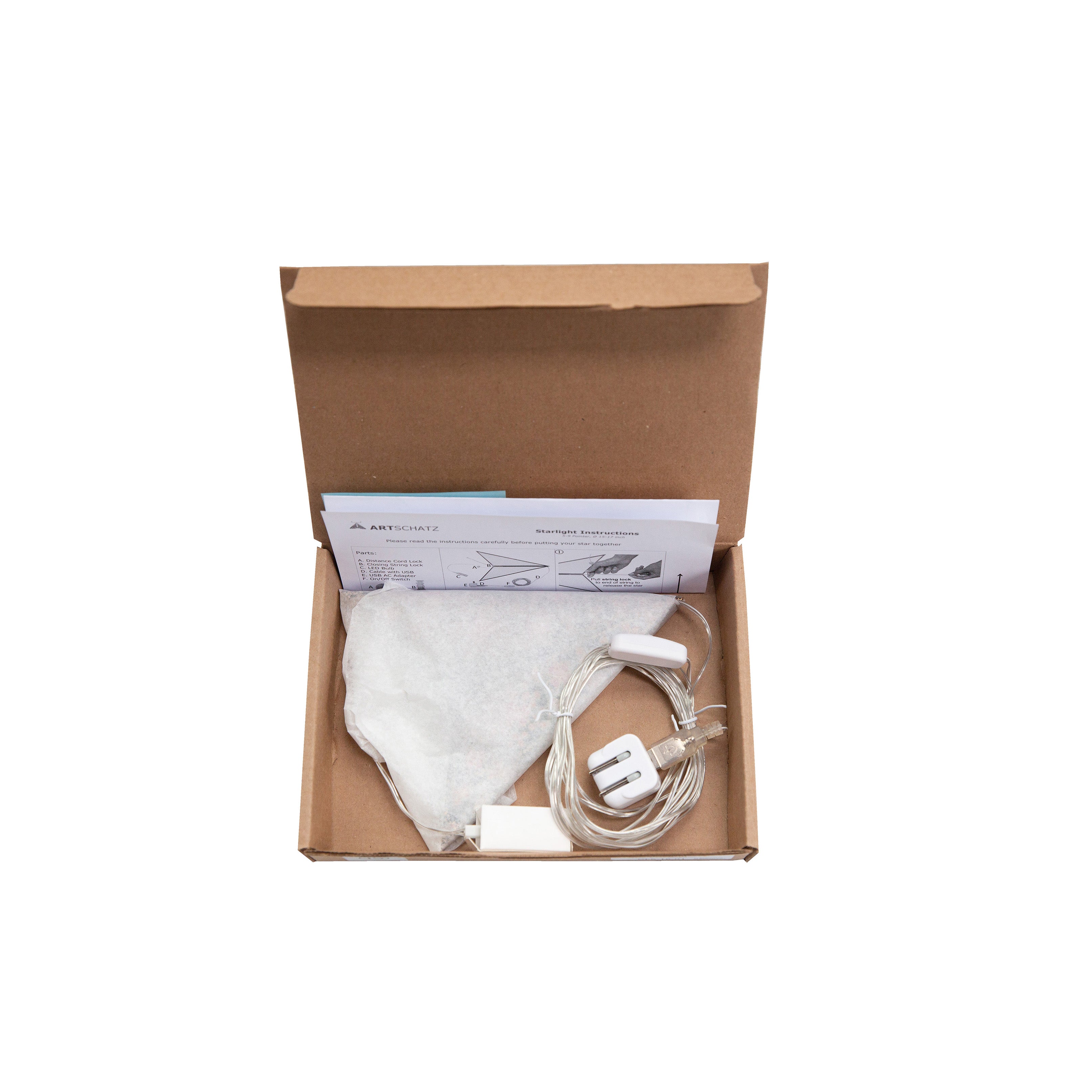 Moravian Mini Star 7" White