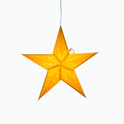 Twinkle Star 5 Point 15" Yellow